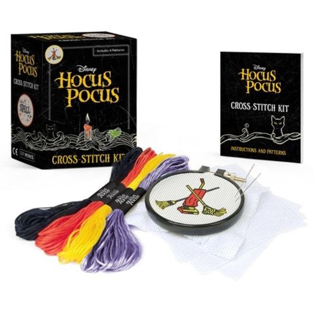 Hocus Pocus Cross-Stitch Kit -- Running Press